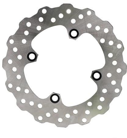 Front Brake Rotor Motorcycle Rear Brake Disc Rotor Fit For Kawasaki ZX-6R ZX600 ZX636 ZX6RR ER6f ER6n KLE 650 Z750 Z750S ZX9R ZX-10R ZX1000 Z1000 Motorcycle Rear Brake Disc