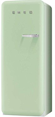Smeg FAB28LV1 frigo combine - frigos combines (Autonome, Pastel Vert, Droite, A++, T, Unique)