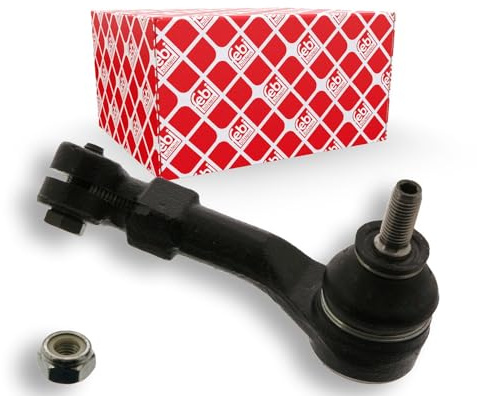 febi bilstein 09682 Spurstangenendstück mit Sicherungsmutter, 1 Stück | Kompatibel mit: RENAULT TWINGO I