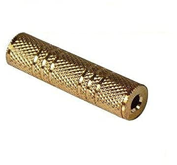 TechExpert Adaptateur Coupleur Jack 3.5mm stéreo Femelle/Jack 3.5mm stéreo Femelle