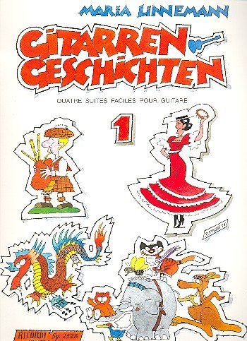 Maria Linnemann: Gitarrengeschichten Band 1, 4 leichte Suiten für Gitarre [Musiknoten]