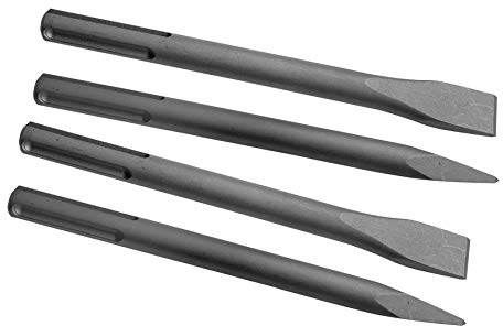 4x SDS Max Meißelset 250 mm für Bosch, Makita, Dewalt, Milwaukee, AEG, Hilti