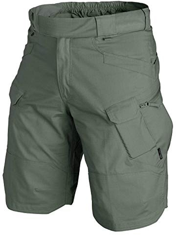 Helikon-Tex Urban Tactical Shorts 11 - Ripstop Polycotton, mens, SP-UTK-PR-32, Olive (drab olive), XL/Regular