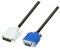 Cordon dvi-a/vga HD15M Single Link-2,0M