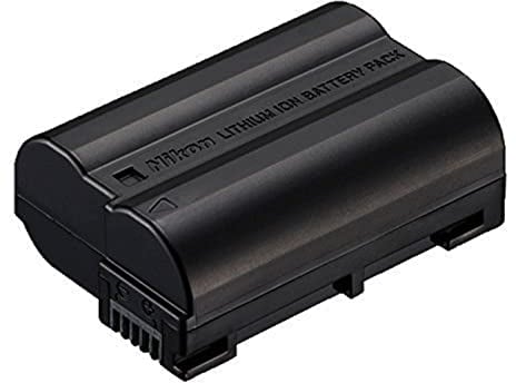 Nikon EN-EL15 Rechargeable Lithium-Ion Battery (Li-Ion) 1900 mAh 7 V Rechargeable Battery (1900 mAh, Lithium-Ion (Li-Ion), 7 V, Black)