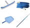 Kit Top de Gamma Limpieza piscinas con barra telescópica + Escoba + Red Deluxe + Tubo GALLEG. 7.5 M 38 mm Diam.