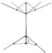 HABA Camping-Trockner Wäschespinne 15 Meter Leine, Metall, Spannweite 152 cm, Höhe 180 cm, Tragetasche für Bekleidung