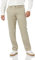 Amazon Essentials Pantalon Chino sans Pince Infroissable Coupe Droite Homme, Kaki Beige, 38W / 32L