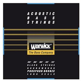Warwick 36301-LS5 - Jeu de 5 cordes phosphore bronze basse acoustique - 45-135