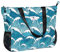 ESVAN - Bolsa de playa grande para mujer, resistente al agua, ligera, de 51 cm, tote bag para gimnasio, playa, viajes, piscina, yoga, enfermera, Ola, XL, Moda