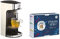Senya SYPK-011C Set Machine à thé, théière électrique Creme Tea Time & Le Coffret Découverte Comprenant 72 sachets-Les 2 Marmottes, Plastique, 550 milliliters, Noire, Crème