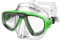 Seac Extreme 50, Diving and Spearfishing Mask, transparent/green, standard