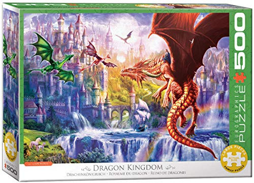 empireposter Königreich der Drachen 500 Teile Puzzle Format 68x48 cm