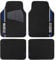SPARCO SPCF508BL Set Teppiche schwarz blau 4er-Set,