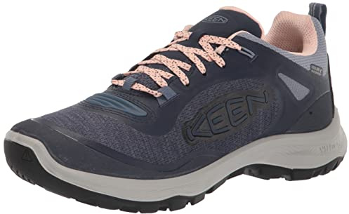 KEEN Damen Terradora Flex wasserdicht Wanderschuh, Vintage Indigo Peachy, 40.5 EU