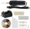 Mini trapano elettrico a mano per resina, da 0,8 a 1,2 mm micro USB per la creazione di gioielli, kit di morsa, trapano fai da te con 10 punte per trapano, viti in ferro, anelli portachiavi