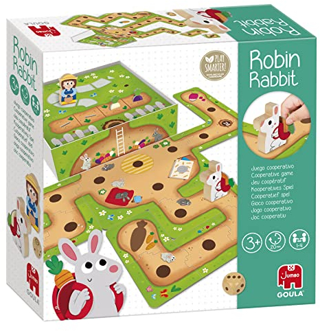 Goula - Robin Rabbit Lernspiel für Kinder ab 3 Jahren