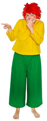 Maskworld Pumuckl Kostüm für Erwachsene – original lizenziert – zweiteilig – Karneval (L)