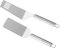 BESTonZON 2st Pfannenwender Fischwender Geschlitzter Wender Crêpe-wender Fischspatel Aus Edelstahl Grill-Kits Dessertschaufel Hitzebeständiger Spatel Rostfreier Stahl Kuchen Spachtel Pizza