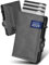 Travison® SMART Wallet mit Münzfach und Geldscheinfach - Kartenetui mit Münzfach und Schnellzugriff - RFID-Schutz - Herren Geldbörse klein - Kreditkartenetui - Geldbörse mini