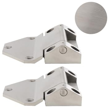 COYWEH 2x Edelstahl Schwerlastscharnier 500kg Belastung Scharnier Tür Türe V4A Türband