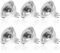 WeshLMPO Ampoule Halogène GU5.3 35W 12V, Ampoule MR16 Dimmable 420LM 2700K Blanc Chaud, Ampoule Halogene 2 Broches Couvercle en Verre pour Plafonnier, Pack de 6