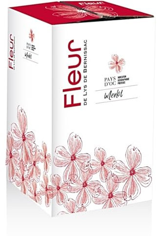 Fleur de Lys – Vin Rouge Merlot (10L) – IGP Pays d’Oc – Bag in Box