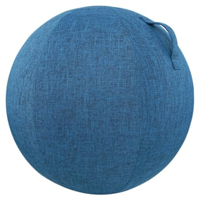 55 cm/65 cm/75 cm Baumwolle und Leinen, schützende Yoga-Ball-Abdeckung, Gymnastikball, Schutz, Hautwickel-Zubehör