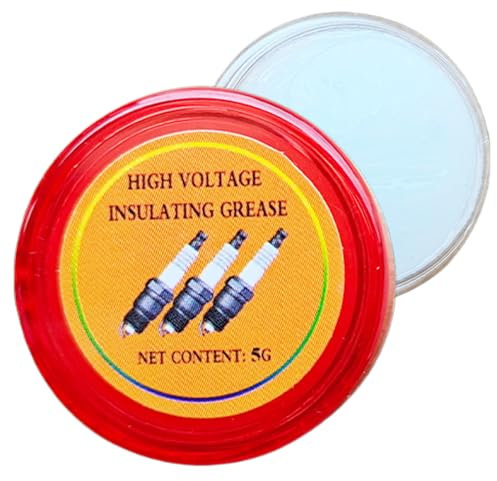 Graisse Silicone Diélectrique,Graisse Silicone pour Connecteurs Électriques | Lubrifiant Isolant Étanche Haute Tension pour Joints Toriques, Bornes de Batterie et Bougies
