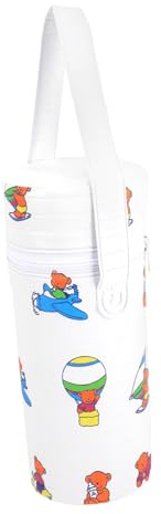 Tragbarer Flaschenwärmer für Unterwegs, Muttermilchflaschenwärmer, PVC | Space Saving und Praktisch, Random Pattern, Hält Milch Frisch, Wear Resistant für Flaschen und Milch