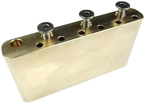 MVOSJFIE Profession Electric Guitar Base Accessories Brass Block for Electric Guitar Tremolo System Bridge Great Improvement
