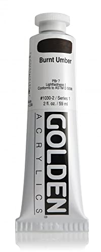 Pro-Art Wandbild Golden Heavy Body Acrylfarbe 2 Oz -Burnt Umber