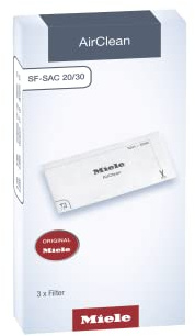 Miele AirClean Filters for All Miele Bagged Canister Vacuum Cleaners