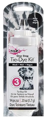 Tulip One Step Black Tie-Dye Kit - Set of 14