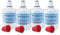 4 x Finerfilters Compatible Samsung Aqua Pure Plus Fridge Water Filter DA29-00003 Fits B F Or G Version