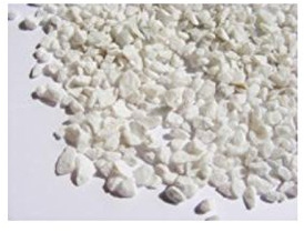 Sabbie e sassi naturali 1 kg Farbsand Granulat (Weiß), Orange, Einheitsgröße