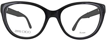 Brillen Jimmy Choo JC179 FA3 BLACK GLITTER BLACK 53/17/ WOMAN