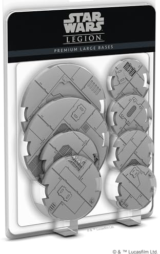 Star Wars: Legion - Bases Grandes Eleva Tus vehículos! Juego de miniaturas de Mesa, Juego de Estrategia para niños y Adultos, a Partir de 14 años, 2 Jugadores, 3 Horas de Juego,