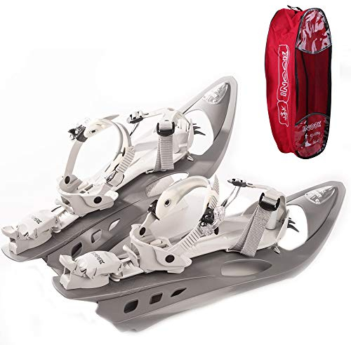 Inook Odyssey Schneeschuhe I EU 36-47 I Grau I Robust & Langlebig I Individuell Größenverstellbar I Made In France I Für Schneeschuhwanderer I Herren