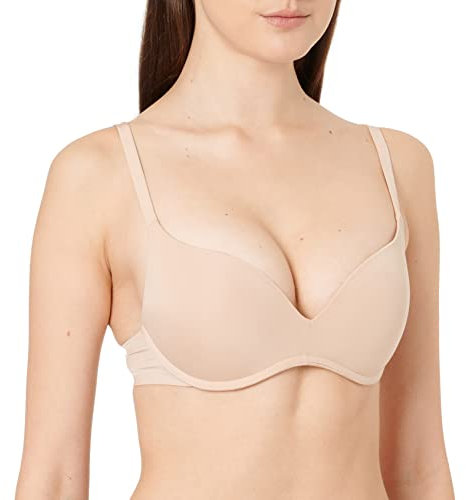 Dim Sujetador Push-Up Sin Aros Invisifree Mujer x1, Beige, 90A
