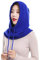 Yekeyi Winterhaube, gestrickt, aus Kaschmir, Skimaske, Outdoor-Mütze, für Damen, blau, One size