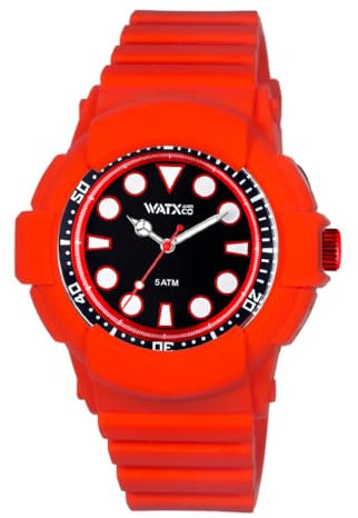 WATXANDCO Analog WACOMBOL11, orange, 49MM, Band