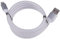 GRUNDIG Cavo di ricarica Lightning per iPhone – iPad – Magnetico – 1 metro – Bianco