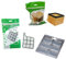 GE.RA FOLLETTO VK 135 136 SET KIT 3 pz: GRIGLIA + HEPA + PROFUMI ASPIRAPOLVERE VORWERK