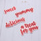 KSCRAFT Sweets Shadow Words Metall Stanzformen Schablonen für DIY Scrapbooking Fotoalbum Dekorative Prägung DIY Papierkarten