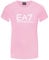 Emporio Armani Maglietta T-Shirt Donna 8NTT63 TJ12Z, Manica Corta, Girocollo (Rosa Chiaro, XL)