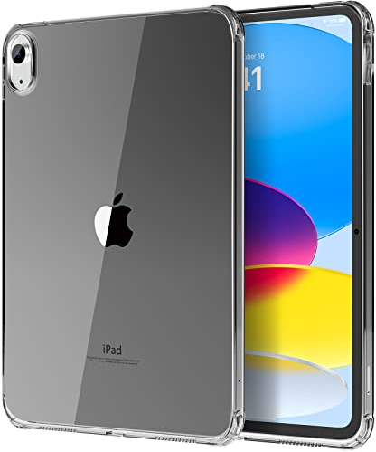 MoKo Hülle für iPad (A16) 11. Generation 11 Zoll 2025, iPad 10. Generation 10,9 Zoll 2022, Kratzfest Klare Schutzhülle Dünne Hülle Cover mit Stoßfester Schlagfestigkeit Tablet Hülle,Schwarz