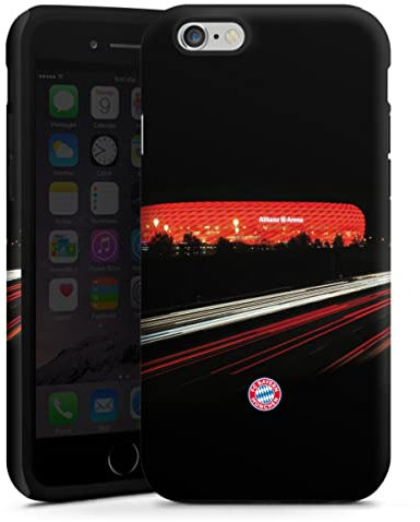 DeinDesign Panzer Handyhülle kompatibel mit Apple iPhone 6 robuste Outdoor Hülle Schutzhülle matt FC Bayern München FCB Stadion