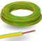 Lapp 4527001 H07V-U Câble conducteur en PVC 1,5 mm² 100 m I rigide monofil I Fil simple 1,5 mm² Câble vert/jaune