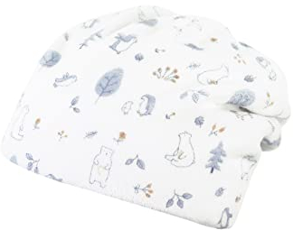 Sterntaler Unisex Kinder Mütze Baby Beanie Mütze Tiere, beige, 39